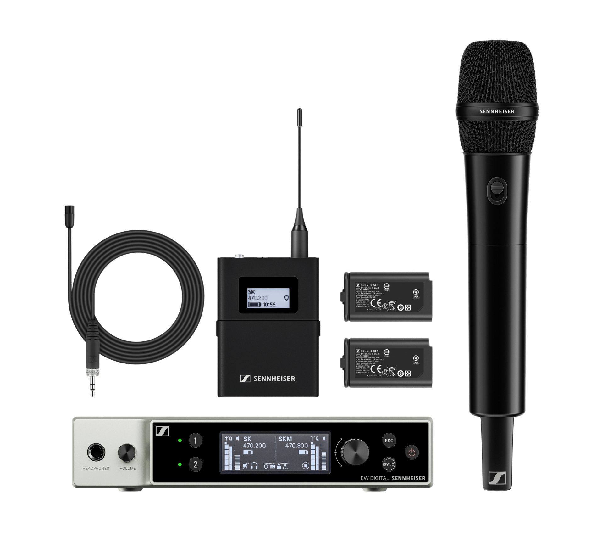 EW-DX MKE 2 / 835-S Set