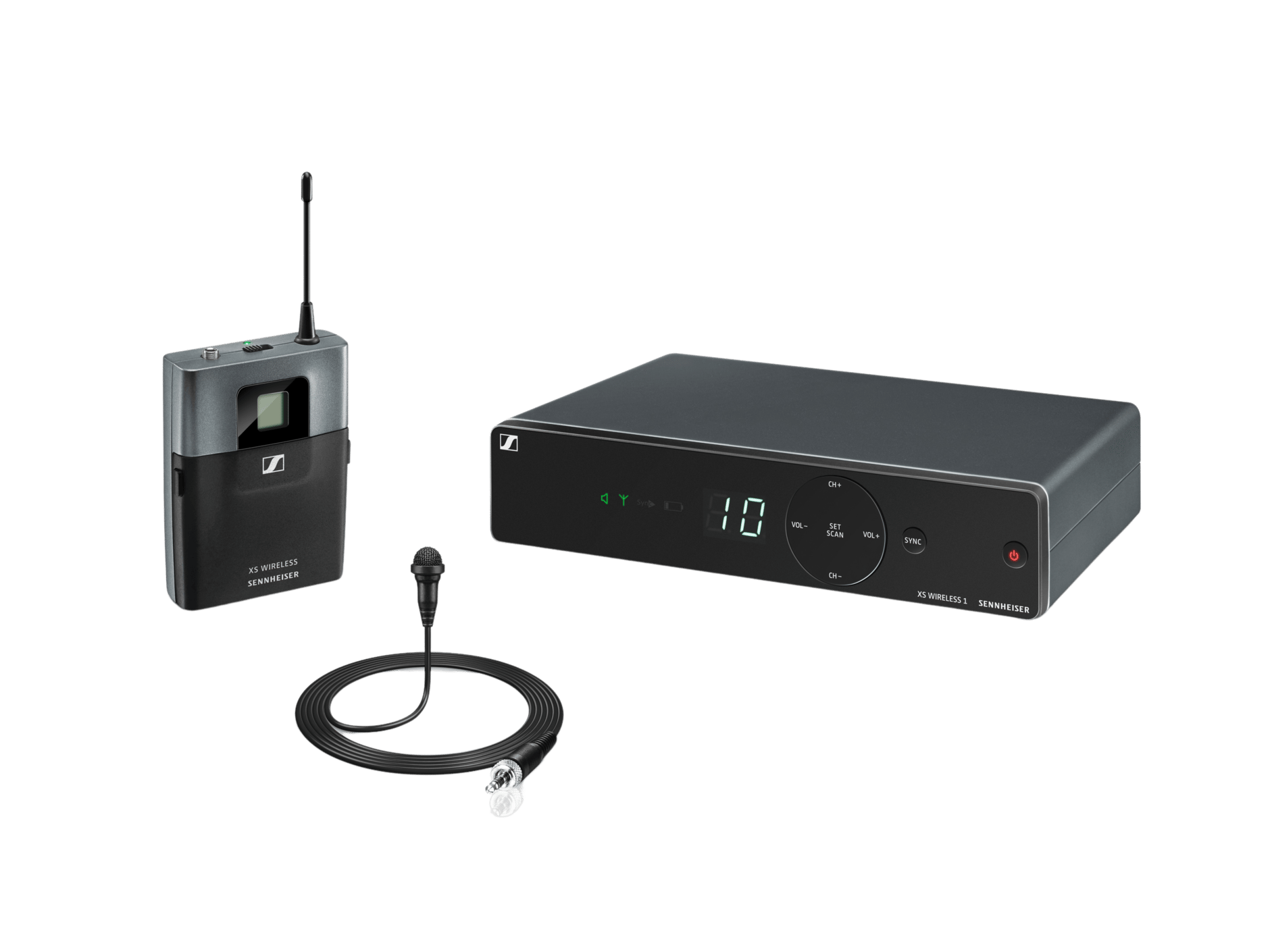 XS_Wireless_1_Lavalier_product_shot_cutout_front_view_set
