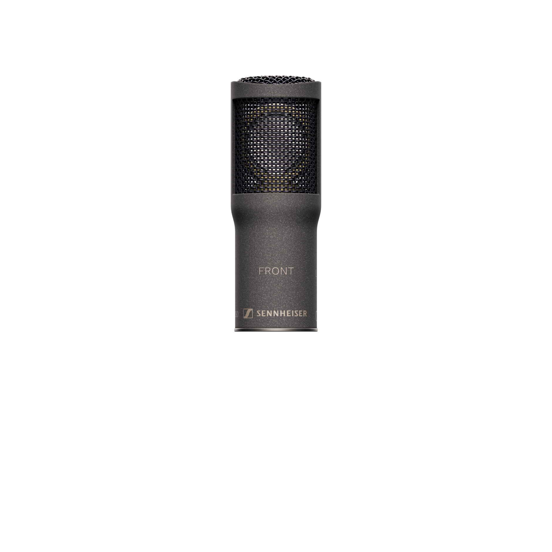 Sennheiser MKH 8030 microphone front view.