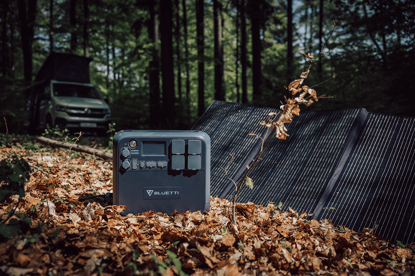 Power bank and solar panels