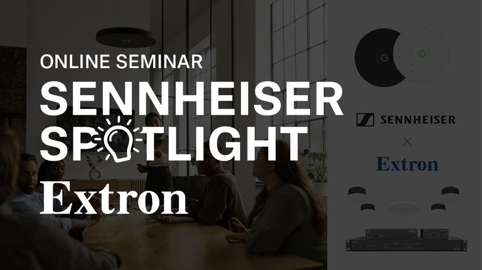 Optimising Microsoft Teams Rooms with Extron and Sennheiser