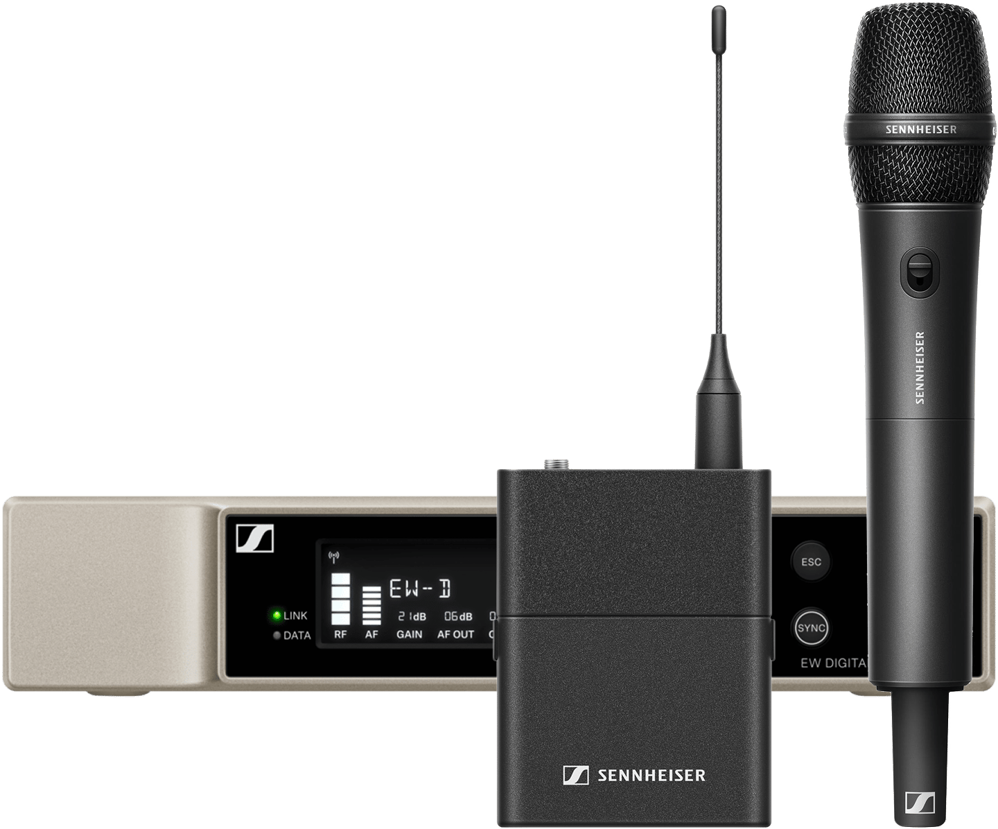 EW-D für professionelle Audiotechnik