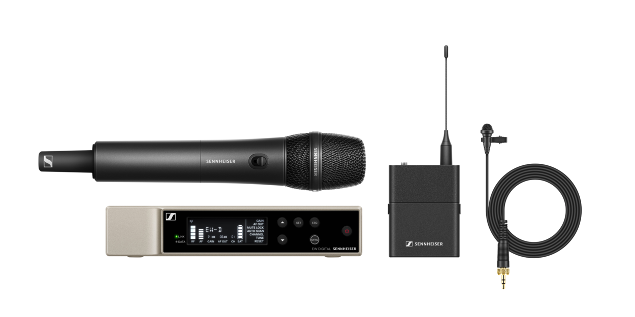 デジタルマイクセット EW D ME2 835 S セット | Sennheiser