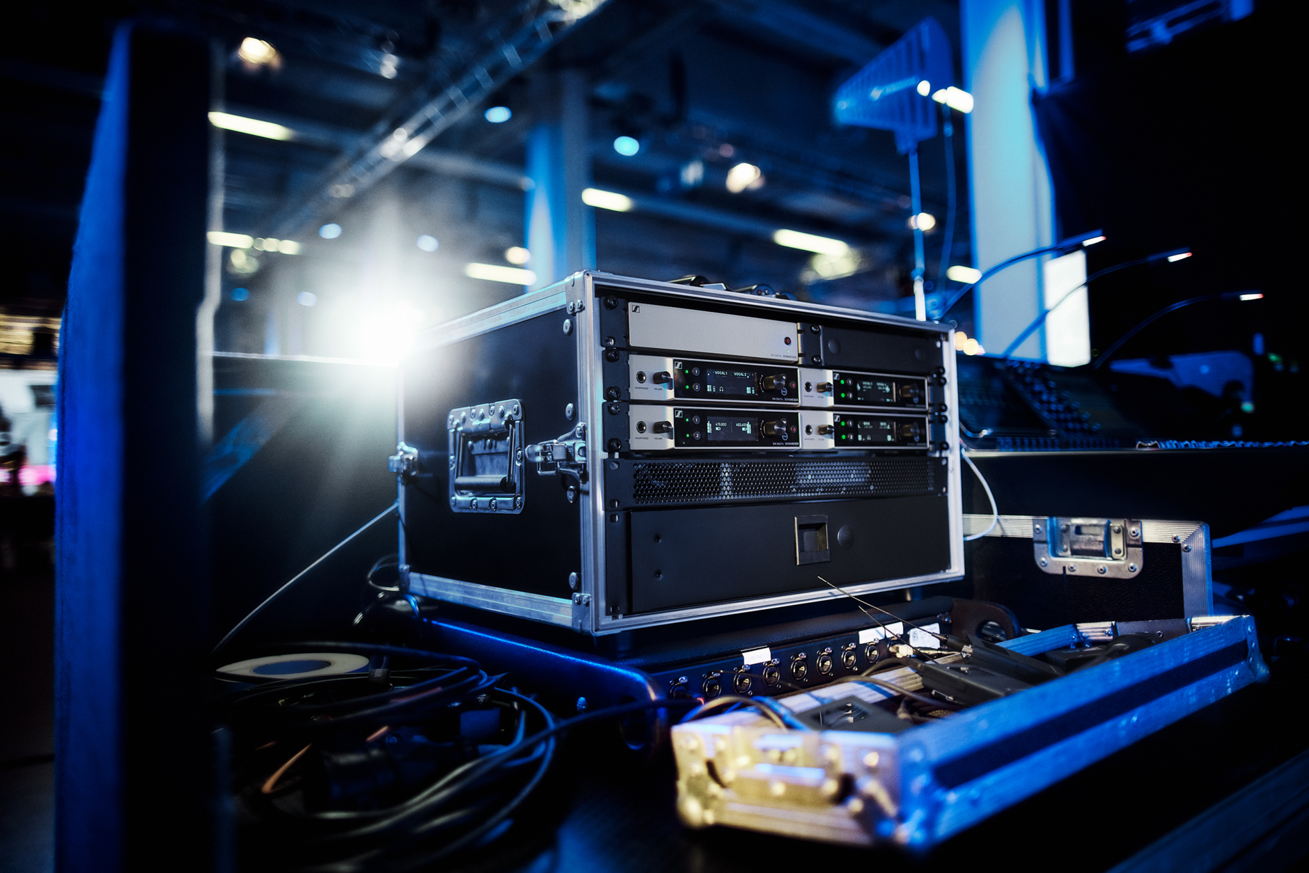 Ferramenta de configuração para montagem sem fio em rack Evolution