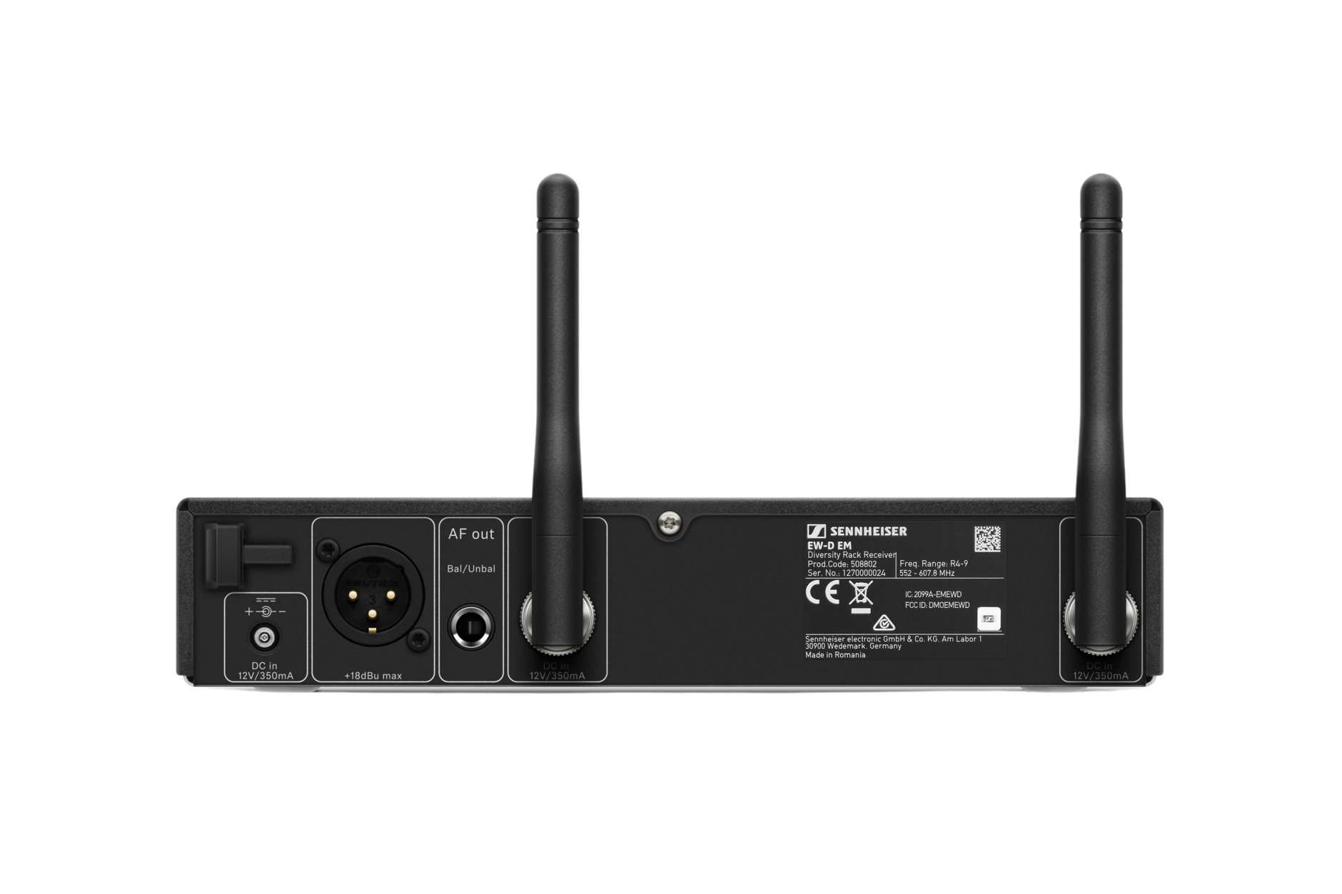Receiver EW D EM Sennheiser Sennheiser