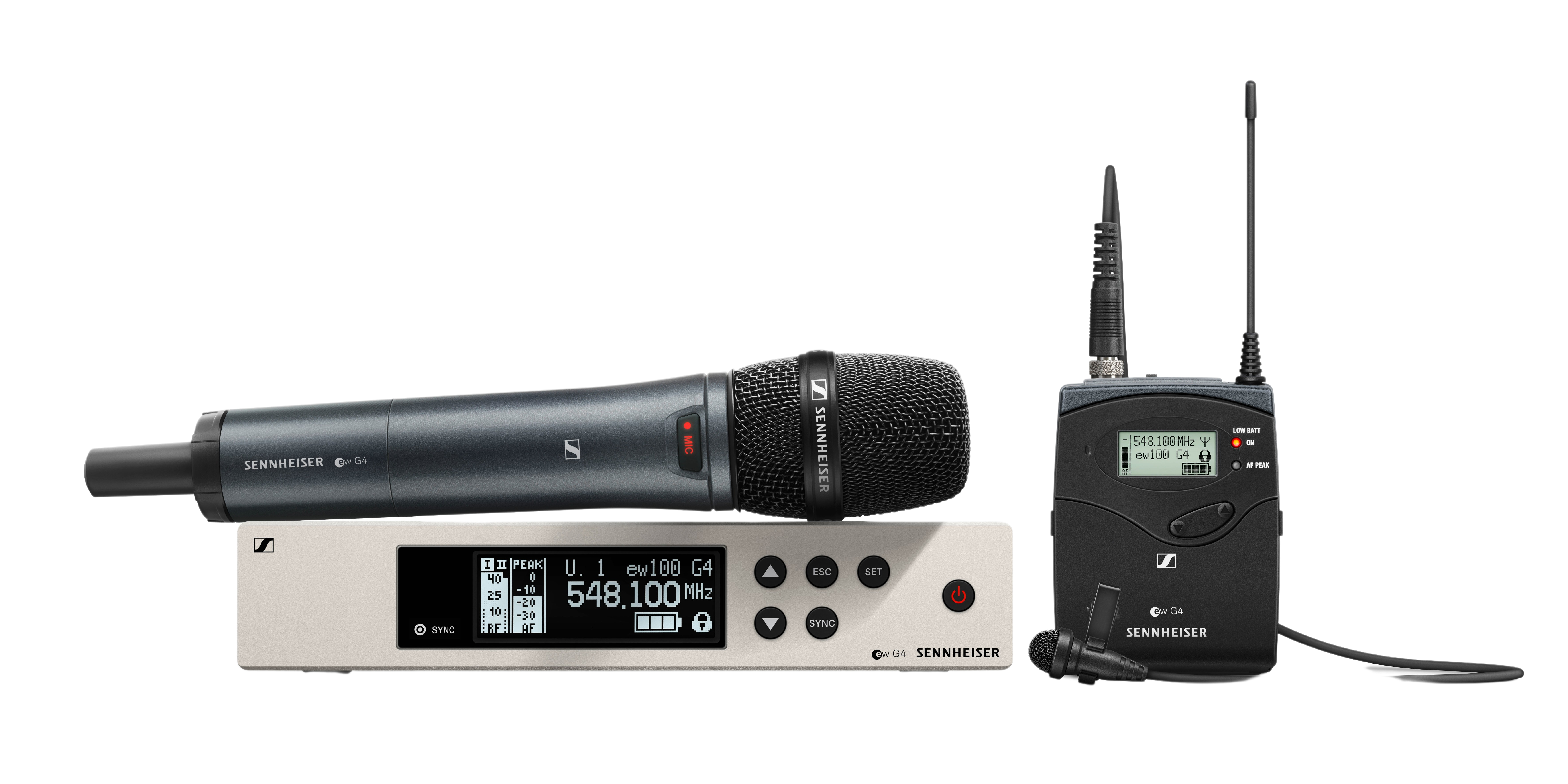 Lavalier microphone set EW 100 G4 ME2 835S Sennheiser Sennheiser