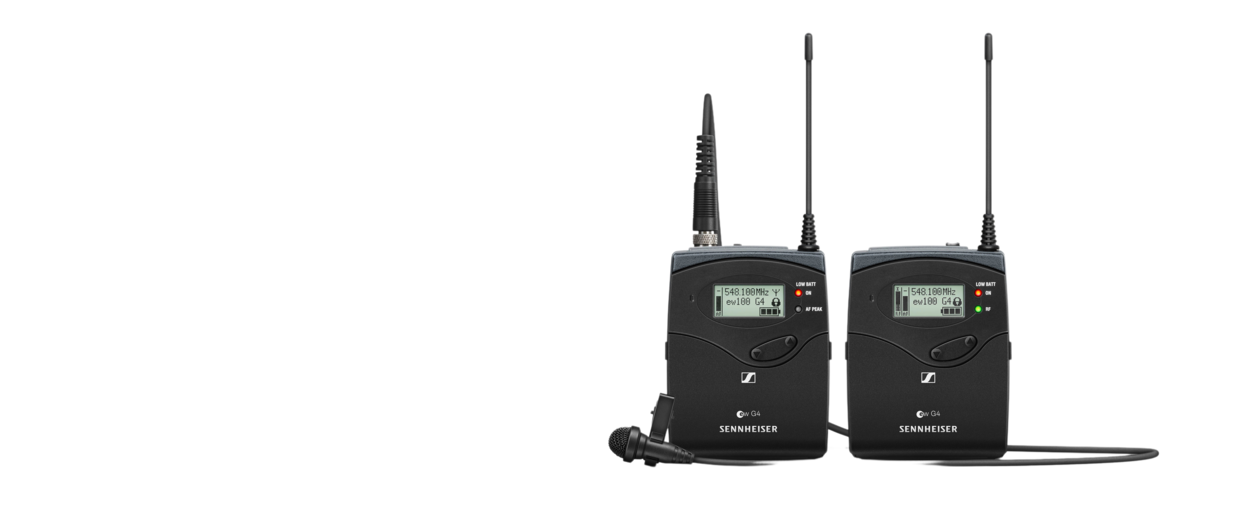 Sennheiser EW 112P G4 Camera-Mount Wireless Omni Lavalier