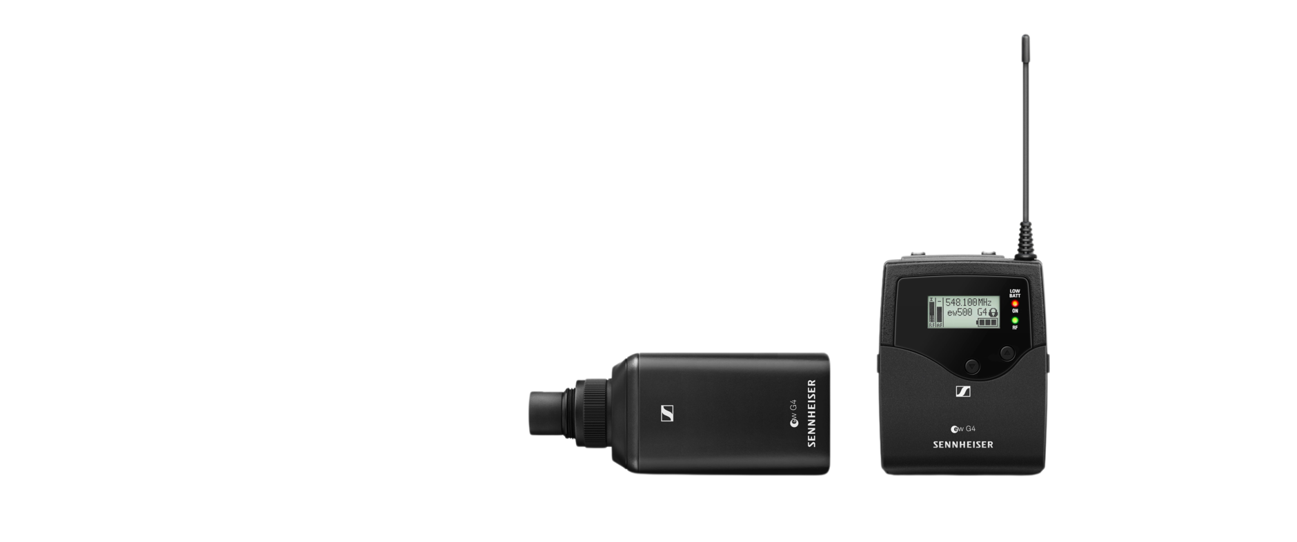Wireless plug on set EW 500 Boom G4 Sennheiser Sennheiser
