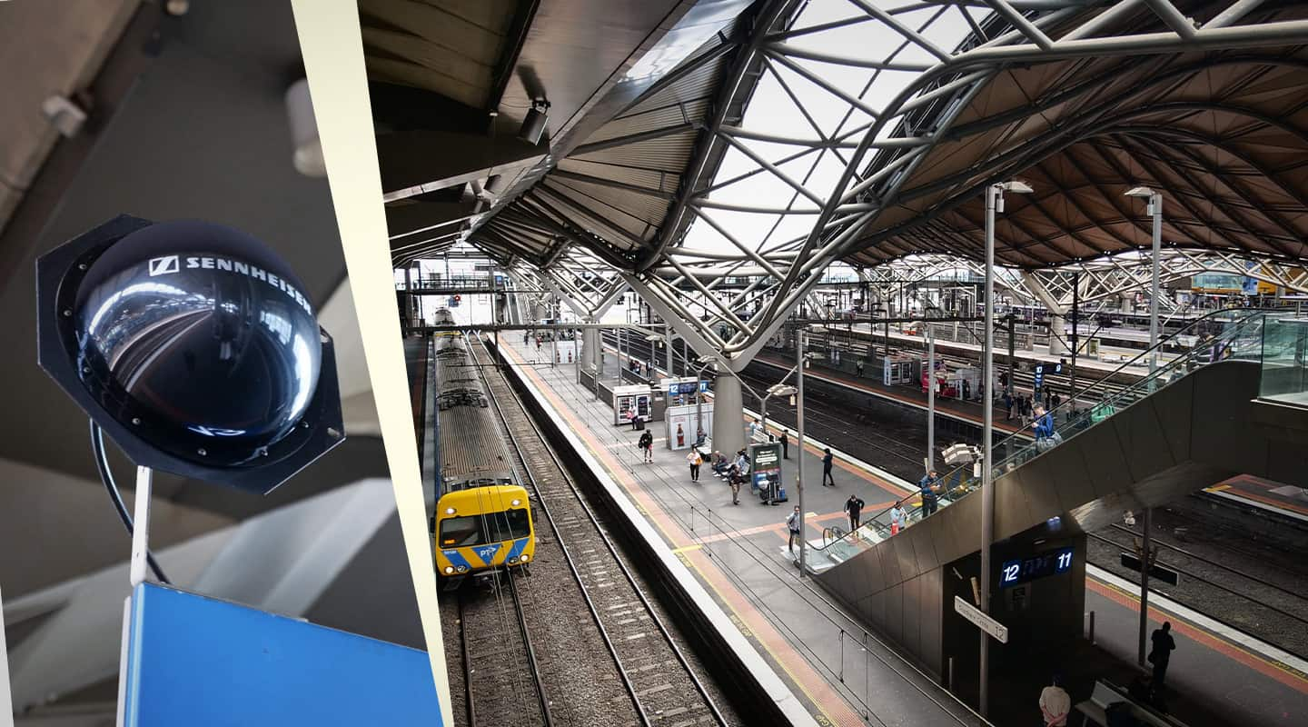Customer reference Southern Cross Station Sennheiser
